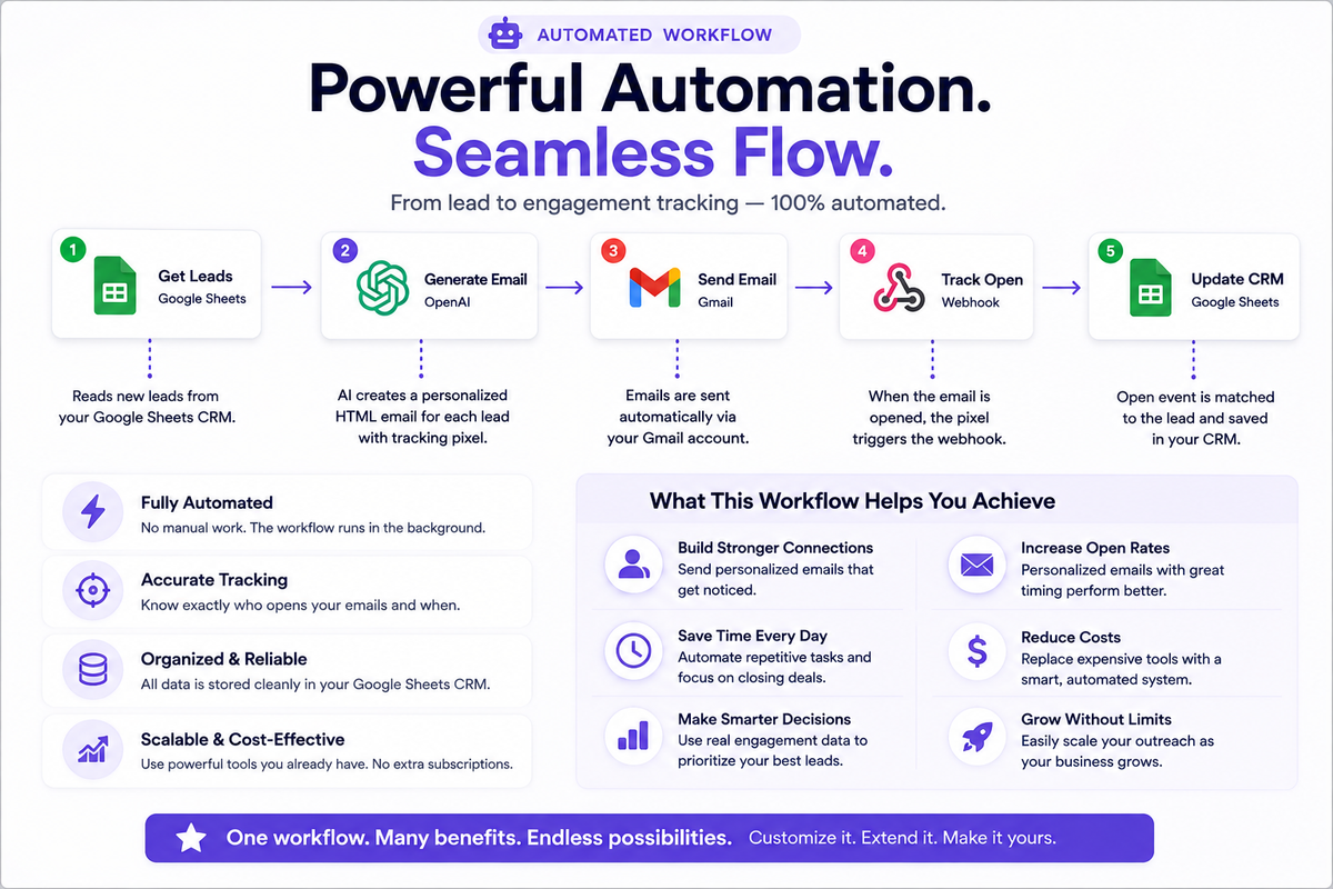 AI-Powered Email Outreach & Engagement Automation
