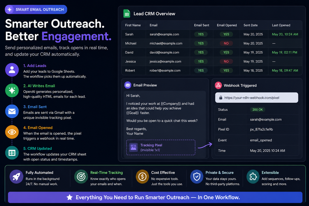 AI-Powered Email Outreach & Engagement Automation