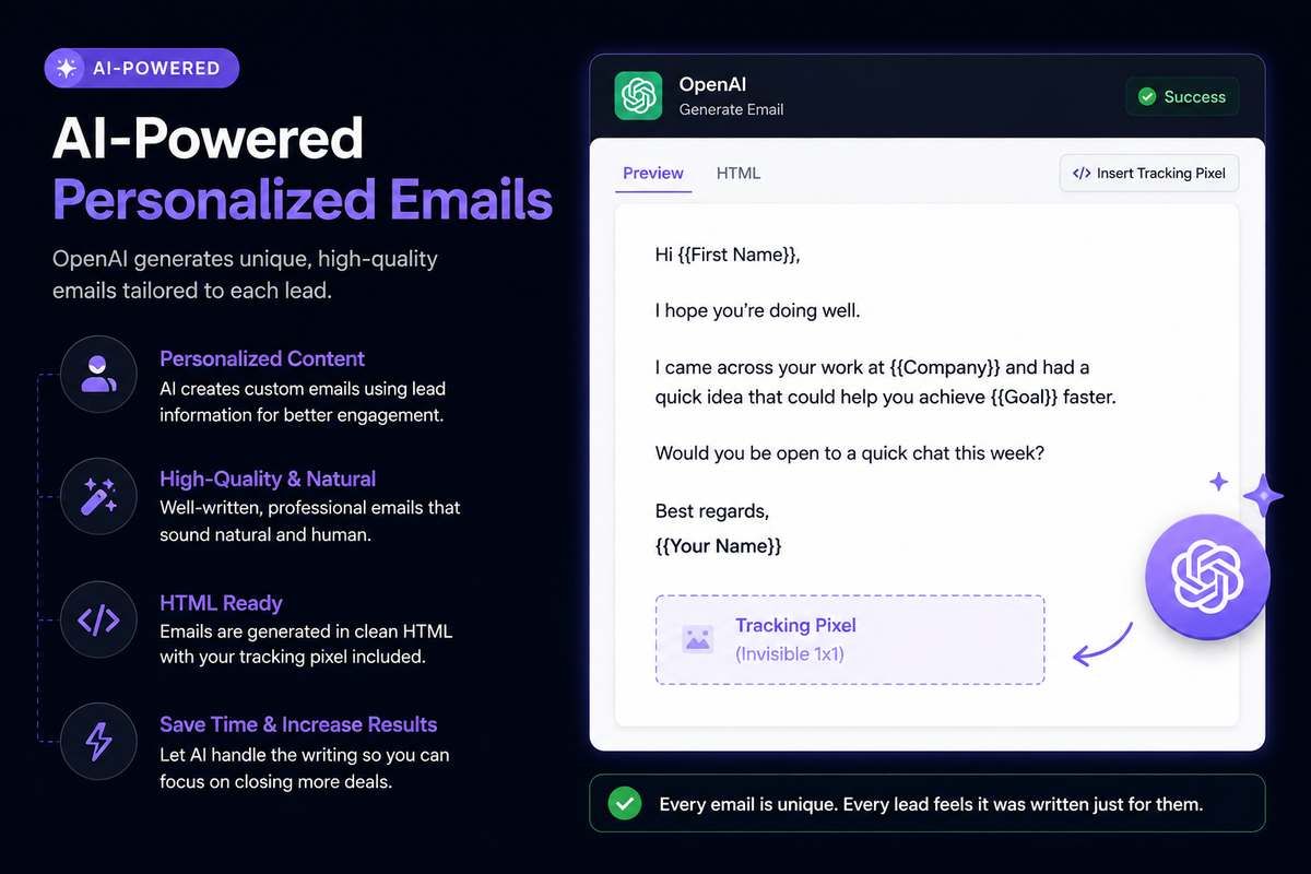 AI-Powered Email Outreach & Engagement Automation